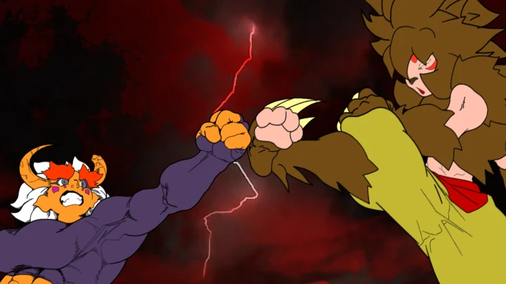 When you sparring wit ur homie but you LOCK IN
