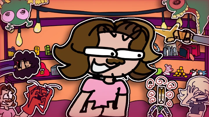 You Laugh, YOU LOSE! [gamegrumps ANIMATION]