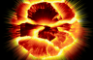 F.A 'G PLANET DESTROYED BY METEOR