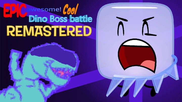 epic awesome cool dino boss battle: REMASTERED